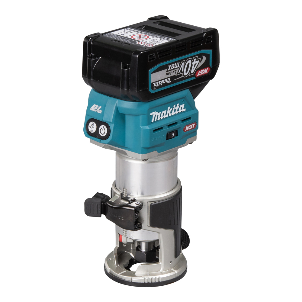 DEFONCEUSE AFFLEUREUSE 40VMAX BL4040X2 6&8MM - MAKITA - RT001GM208