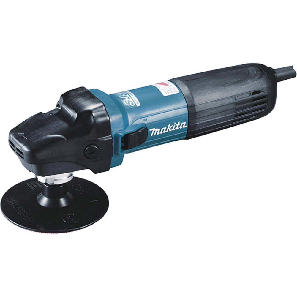 PONCEUSE A DISQUE 1400 W D125 MM + COFFRET MAK PAC - MAKITA - SA5040CJ