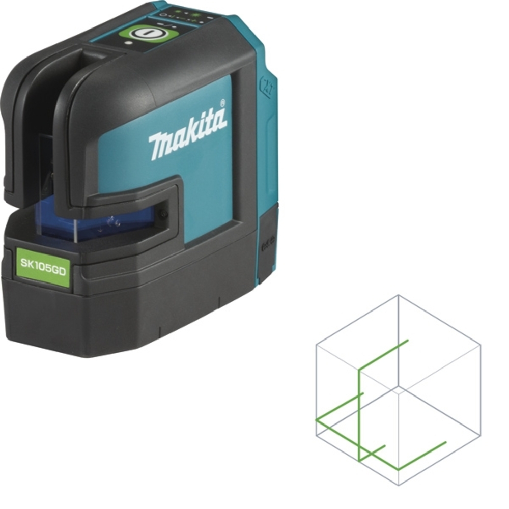 Laser croix 35 m 12 V CXT Li-Ion - MAKITA - SK105GDZ