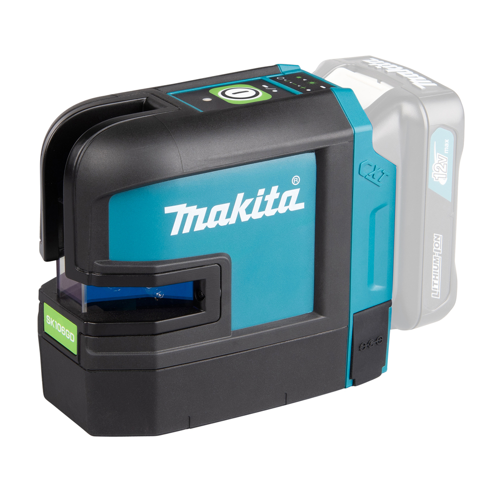 Laser lignes et 4 points croix - MAKITA - SK106GDZ