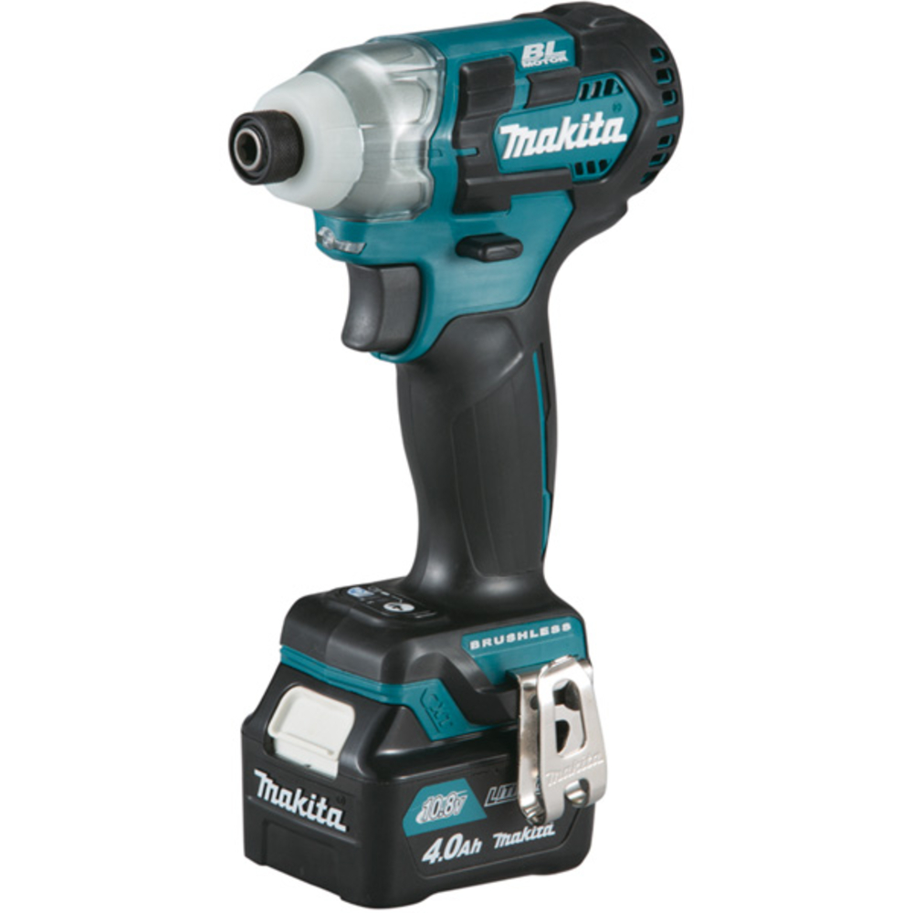 VISSEUSE À CHOCS 10,8 V LI-ION 4 AH CXT 135 NM + 2 BATTERIES BL1040B + CHARGEUR + COFFRET - MAKITA - TD111DSMJ