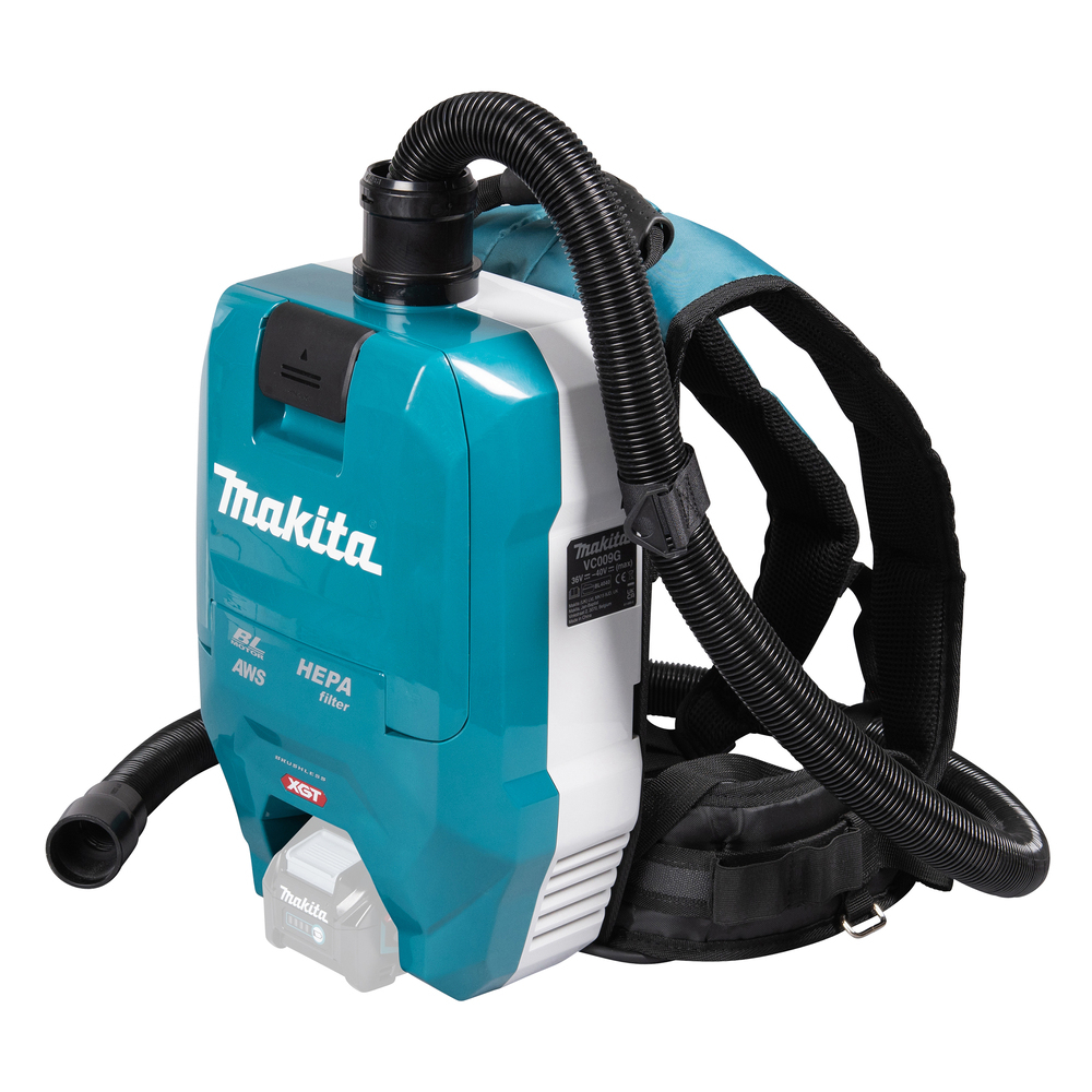 ASPIRATEUR A DOS 40VMAX + AWS - MAKITA - VC009GZ01