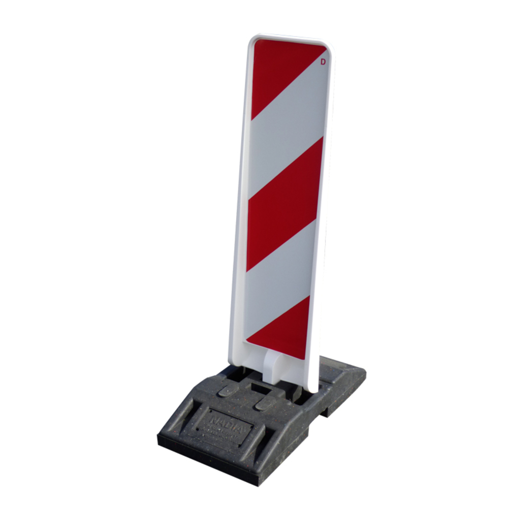 BALISE K5C DOUBLE FACE CLASSE 1 POLYPRO SANS SOCLE NADIA SIGNALISATION  N002K5CPP