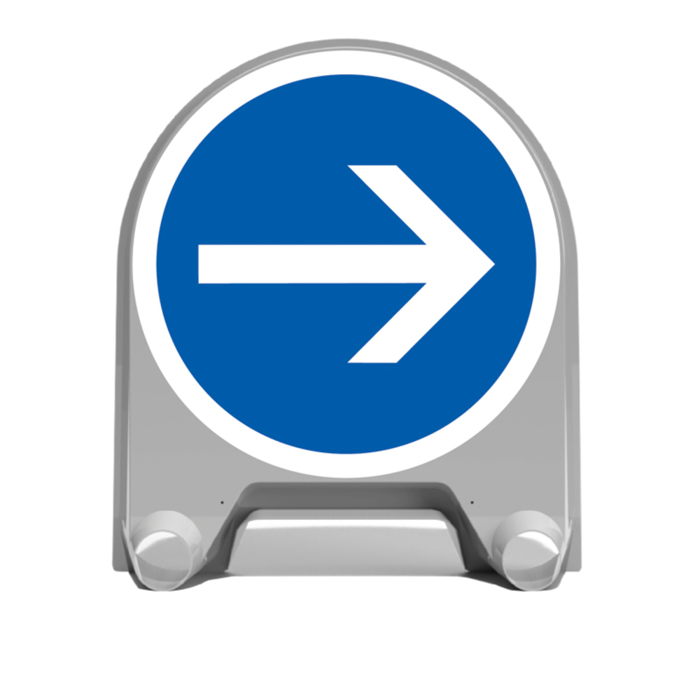 PANNEAU DE SIGNALISATION MISTRAL BK21 FLECHE ORIENTABLE 850MM T1 NADIA SIGNALSIATION N002201806