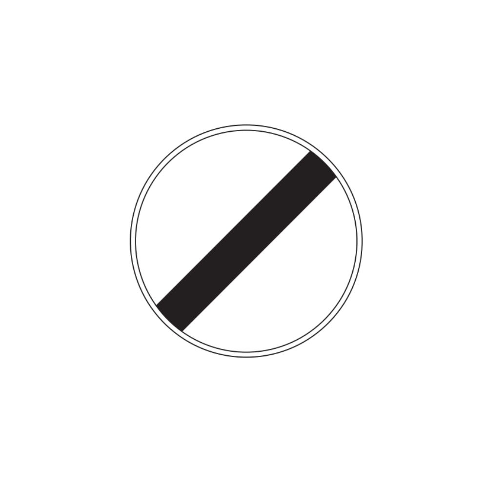 PANNEAU BK31 FIN INTERDICTION D850 T2 PS - NADIA SIGNALISATION - 1003543