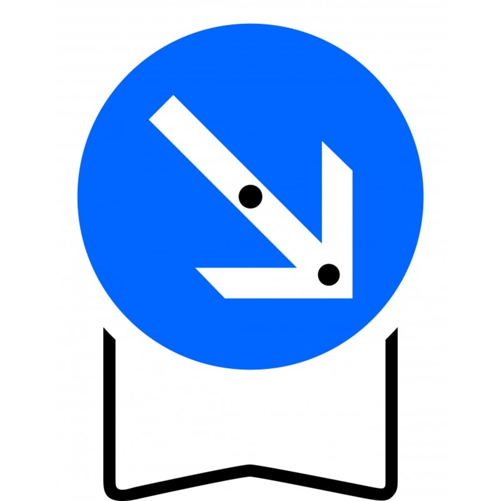 Panneau 850 mm Gamme MISTRAL BK21a1 CL2 - NADIA SIGNALISATION - 1005103