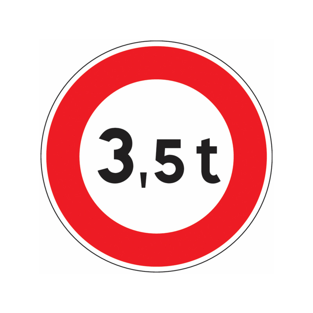 Panneau BK13 3T5 850 mm T1 - NADIA SIGNALISATION - 1009217