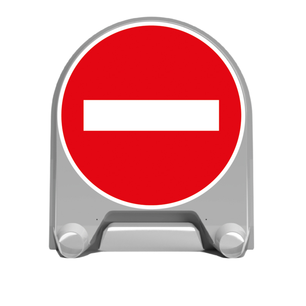 PANNEAU DE SIGNALISATION MISTRAL BK1 SENS INTERDIT 850MM T1 NADIA SIGNALISATION N002201810