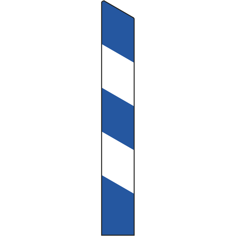 BALISE J13 250X1200 PROFILCL2 DOUBLE FAC