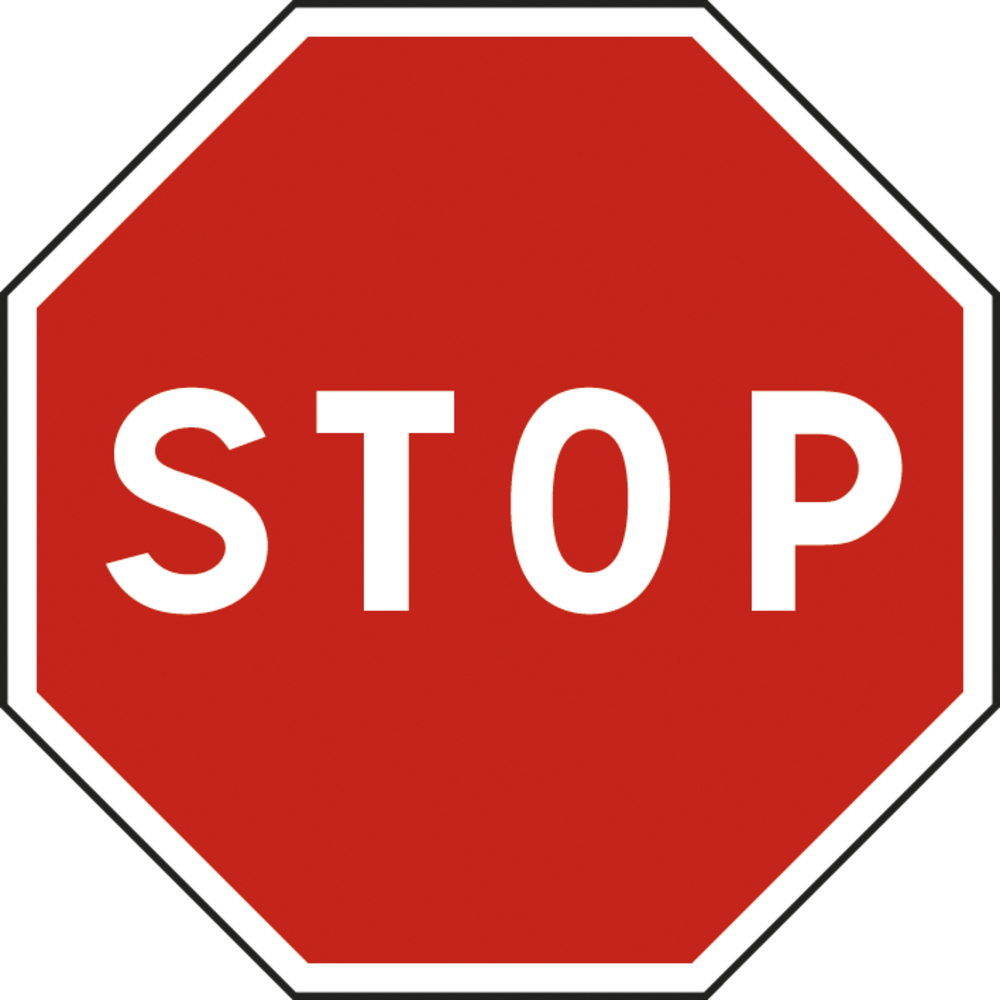 Octogone Arrêt à l'intersection Signal 800 Ecolign AB4 cl1 - NADIA SIGNALISATION - 1011050