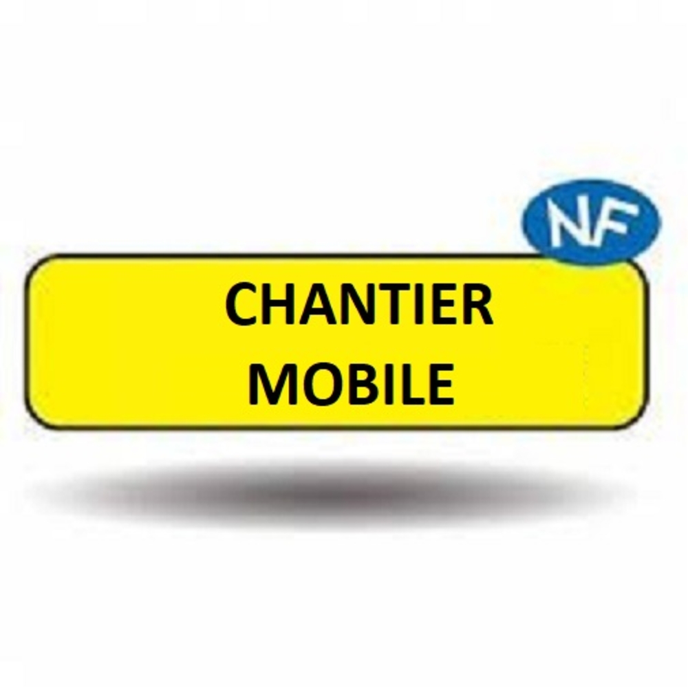 PANONCEAU KM9 CHANTIER MOBILE - PPNC700200.GAL