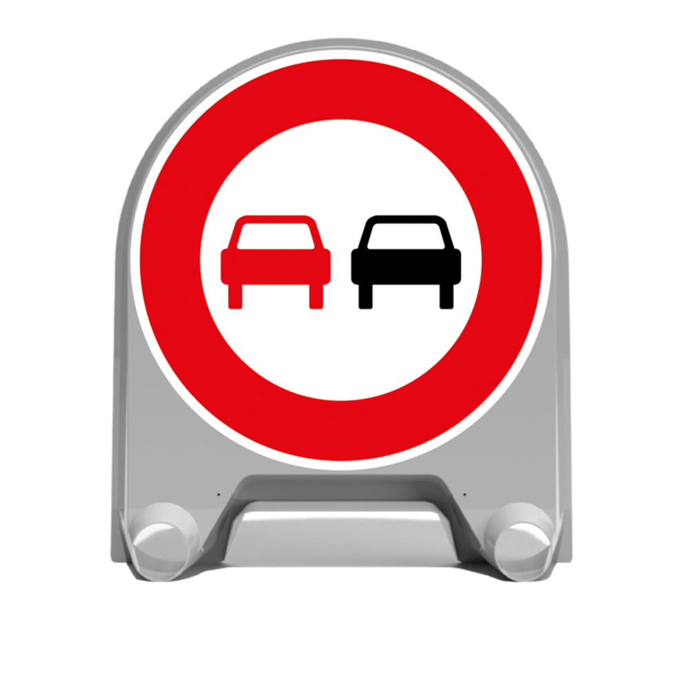 PANNEAUDE SIGNALISATION MISTRAL BK3 INTERDICTION DE DOUBLER 850MM T1 NADIA SIGNALISATION N002201803