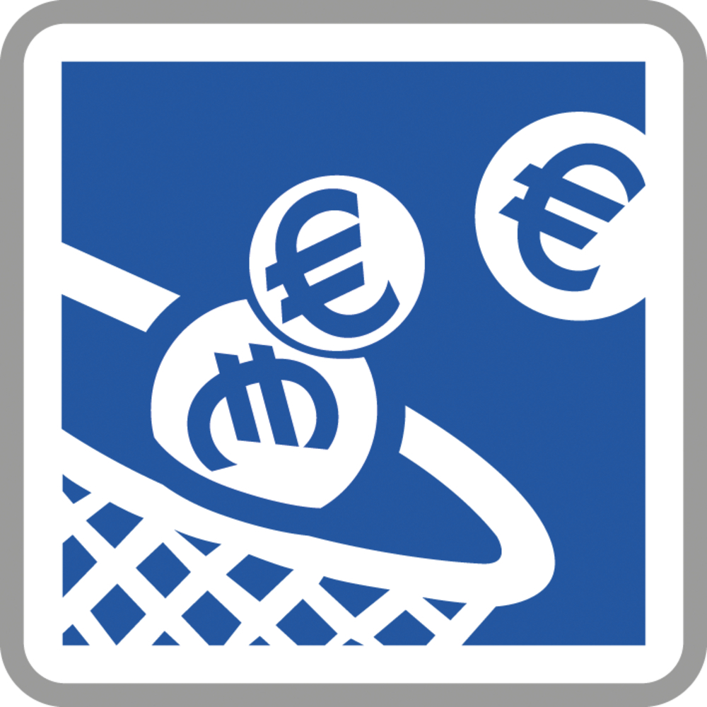 Panneau carré Paiement automatique par pièces 700 Ecolign C64c cl1 - NADIA SIGNALISATION - CAR700E1C64c