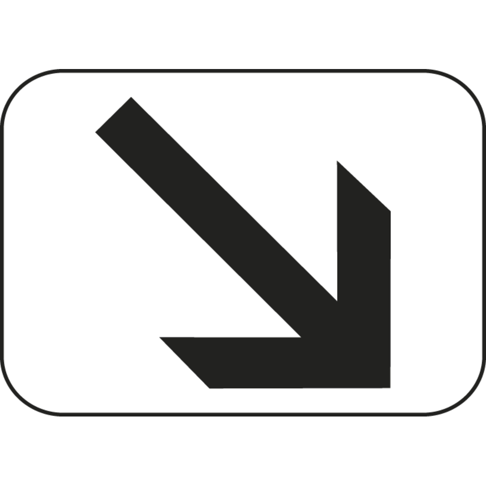 Panonceau directionnel 1000x300 Ecolign M3b cl2 - NADIA SIGNALISATION - PNC1X0,3E2M3be4