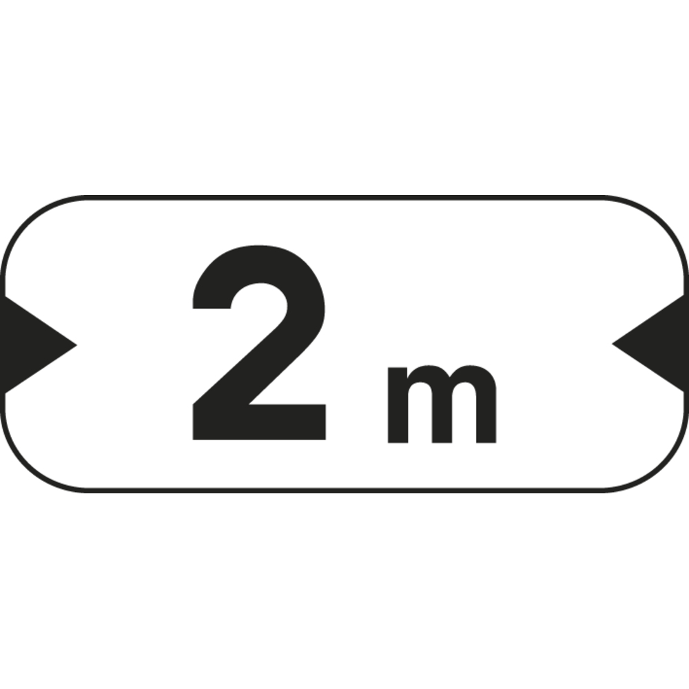 Panonceau catégories 500x200 M4u cl2 - NADIA SIGNALISATION - PNC500200E2M4u
