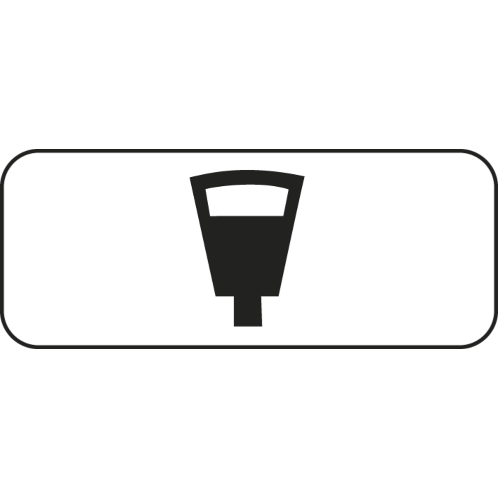 Panneau rectangulaire complément stationnement 500x300 Ecolign M6d1 cl1 - NADIA SIGNALISATION - PNC500300E1M6d1