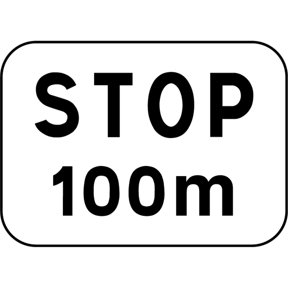 Panonceau STOP Panneau carré 500x500 ECOLIGN M5 100M cl2 - NADIA SIGNALISATION - PNC500500E2M5100