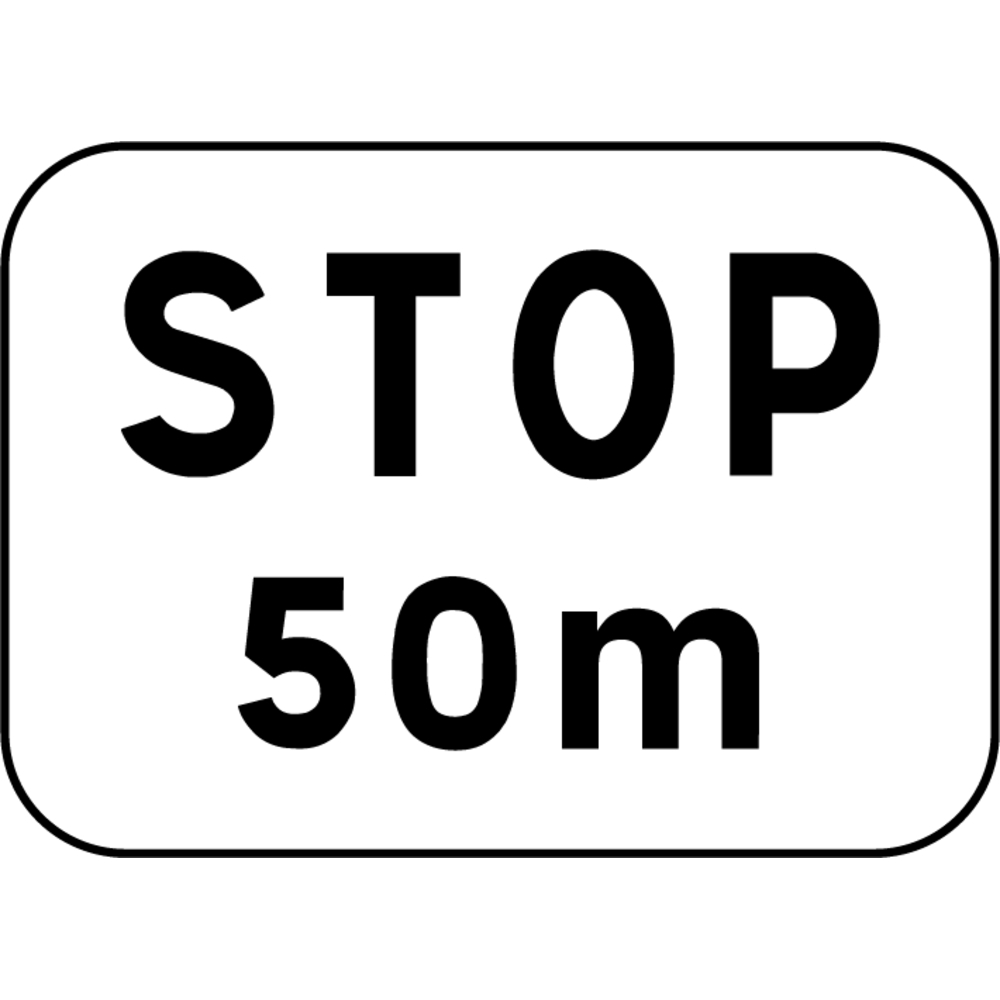 Panonceau STOP 500x500 M5 50M cl2 - NADIA SIGNALISATION - PNC500500E2M550M