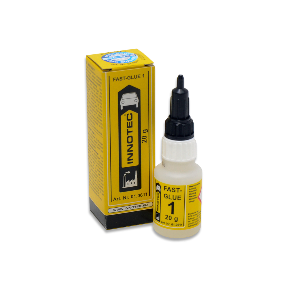 Fast glue 1 - colle forte rapide plastique souple innotec - 01.0611.6100