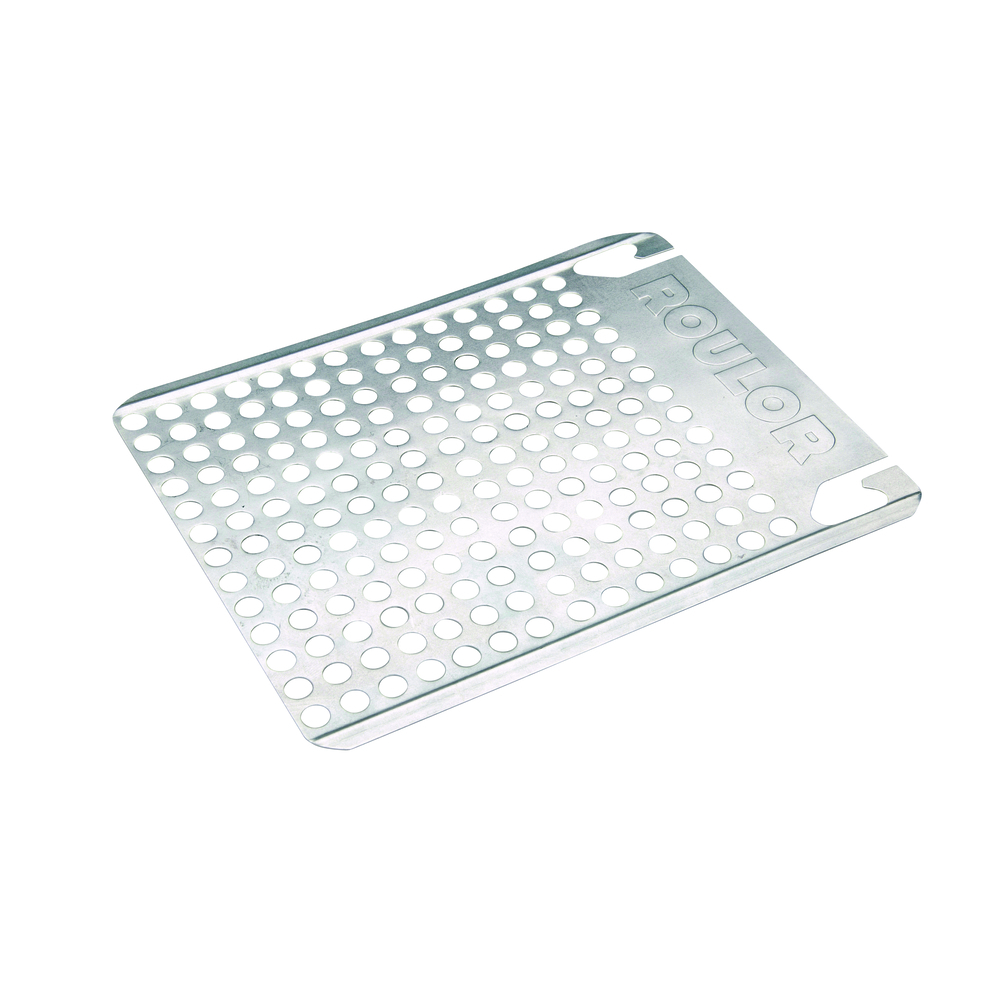 Grille métal nervurée 280 x 240 mm - ROULOR - 004001