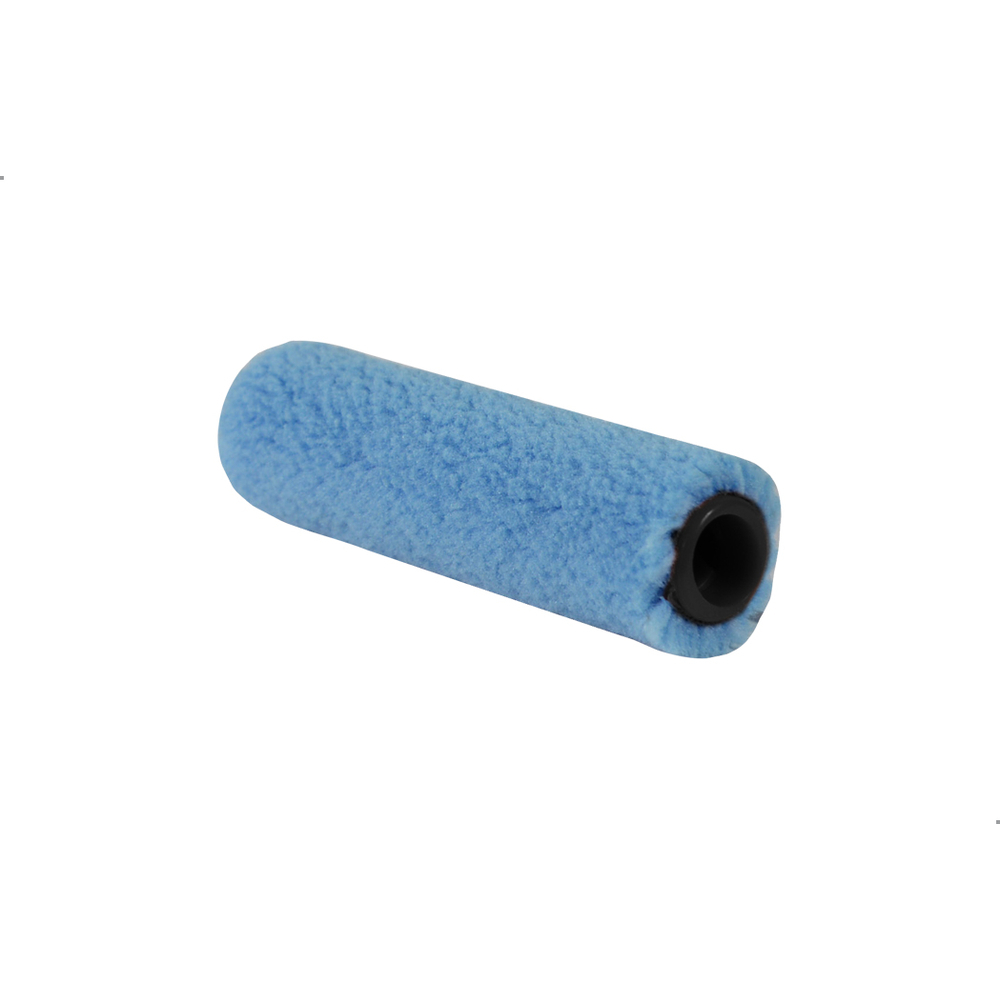 5 mini manchons Finperfect polyester 6 mm teflon 110 mm bleu clair - ROULOR - 039115