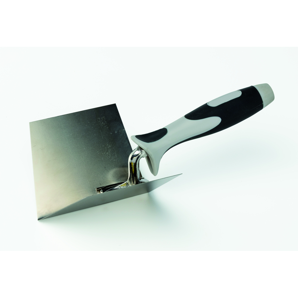Truelle d'angle intérieur en inox manche bi-matière - NESPOLI - 101755