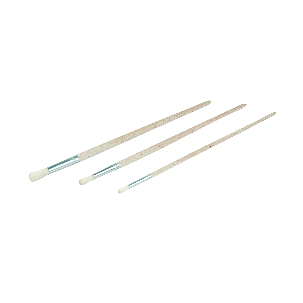 3 brosses à tableaux rondes n° 6 - 10 - 14 - NESPOLI - 1426