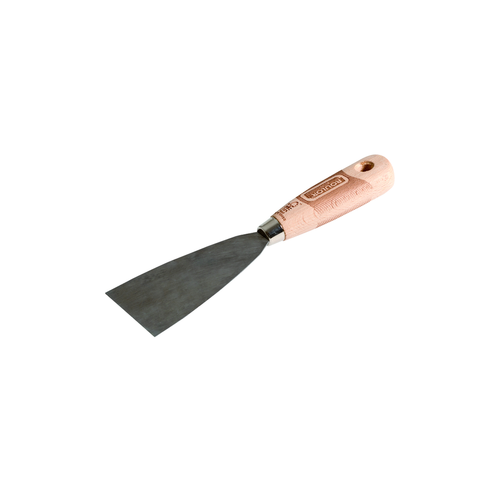 Couteau de peintre acier PRO 5 cm manche bois - ROULOR - 146330