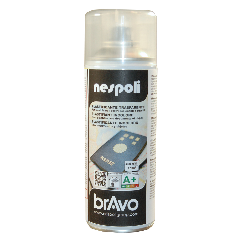 Aérosol de plastifiant incolore 400 ml - NESPOLI - 182003