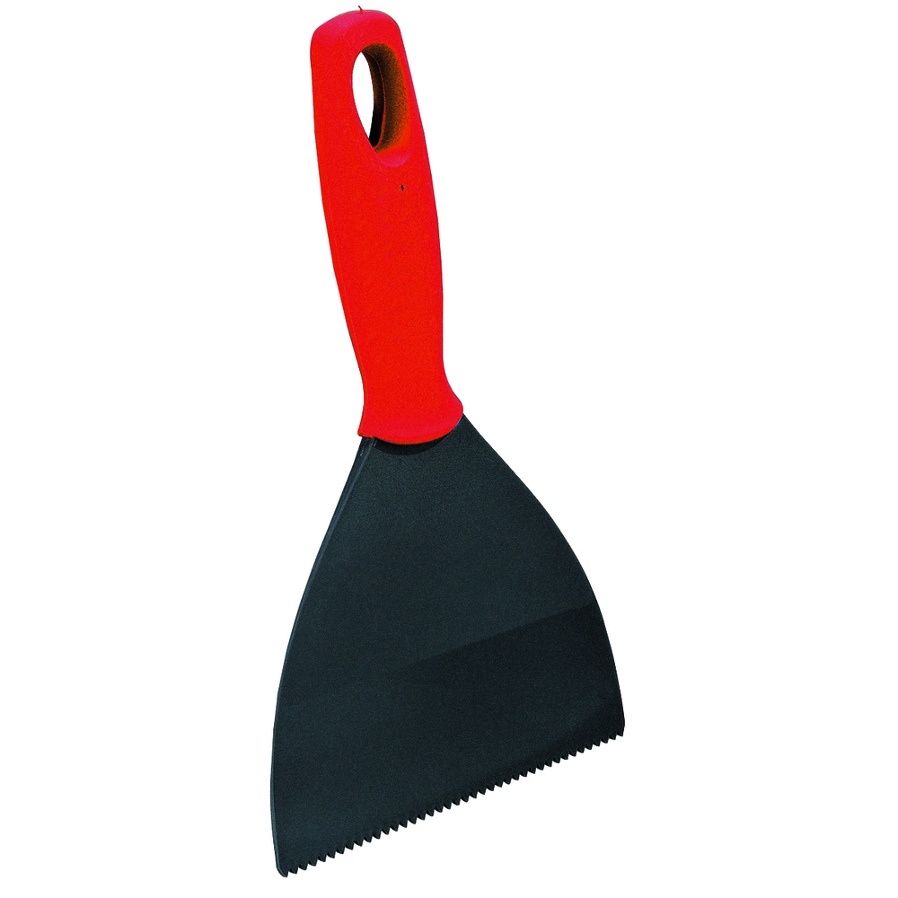 Spatule à colle polyamide 12 cm à dents fines triangulaires - NESPOLI - 189920