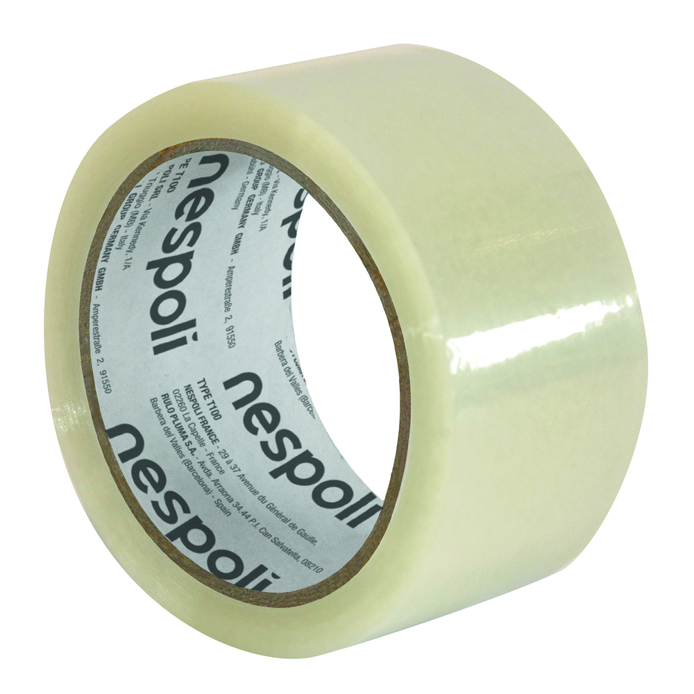 Ruban adhésif transparent L.66m x l.50mm - NESPOLI - 194708