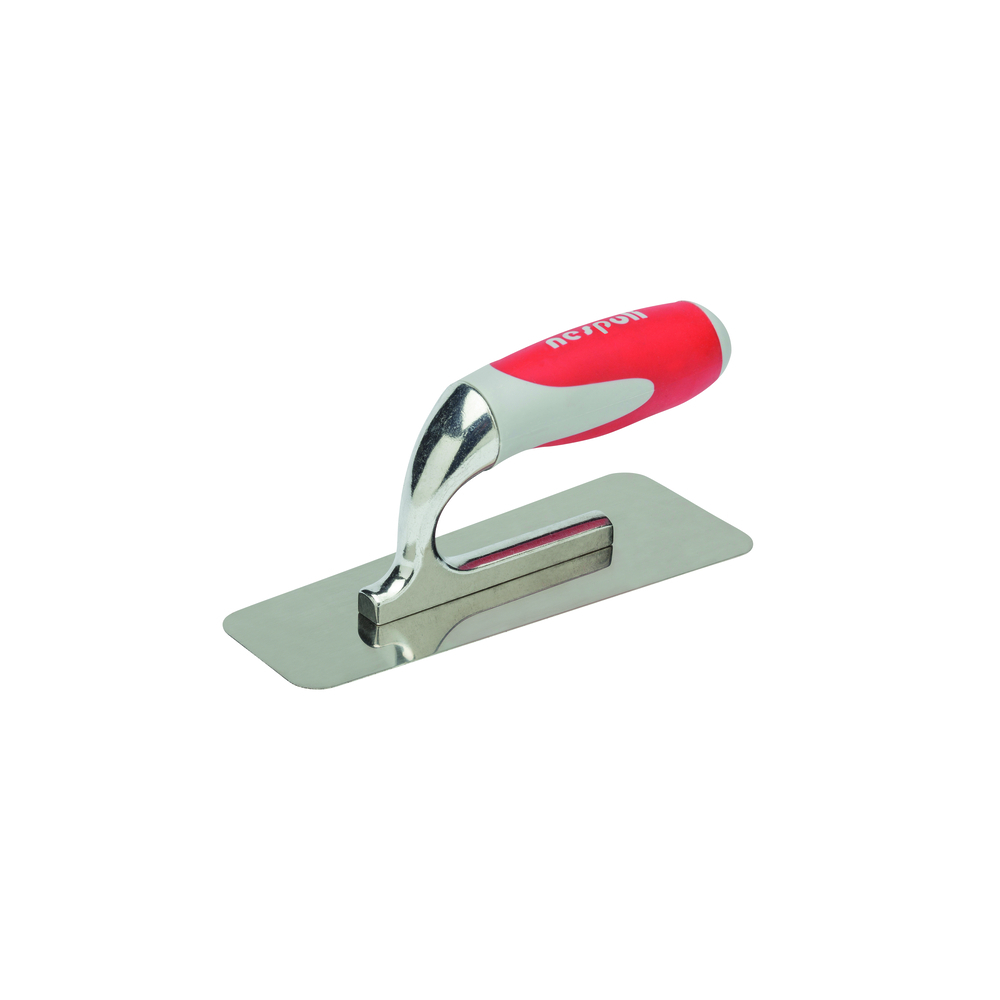 Platoir décor trapèze Confort 10x24cm inox manche Air Touch - NESPOLI - 195148