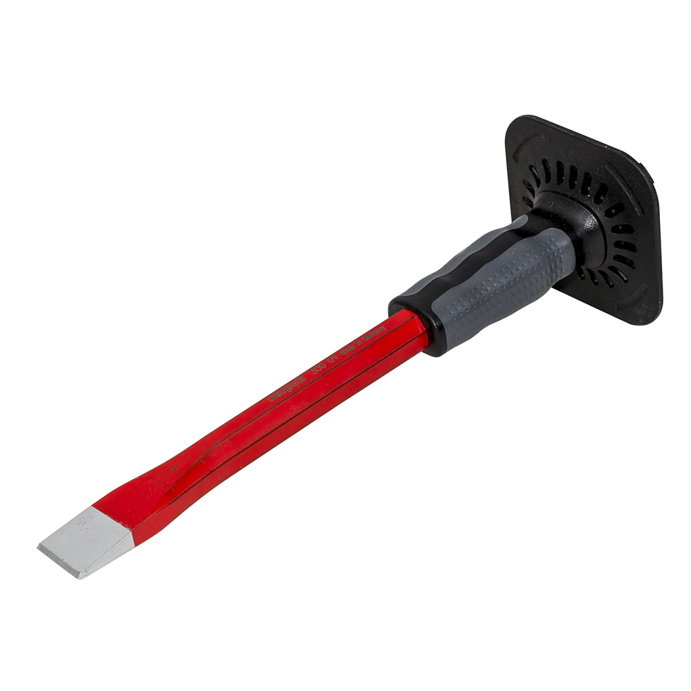 Ciseau macon de 30cm + pare-coup bi-matière - NESPOLI - 218800