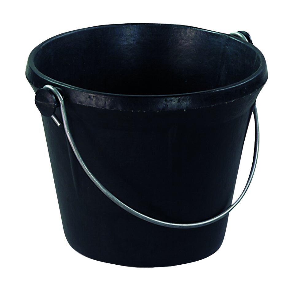 Seau de maçon Tradition en caoutchouc naturel de 12 litres - NESPOLI - 224160