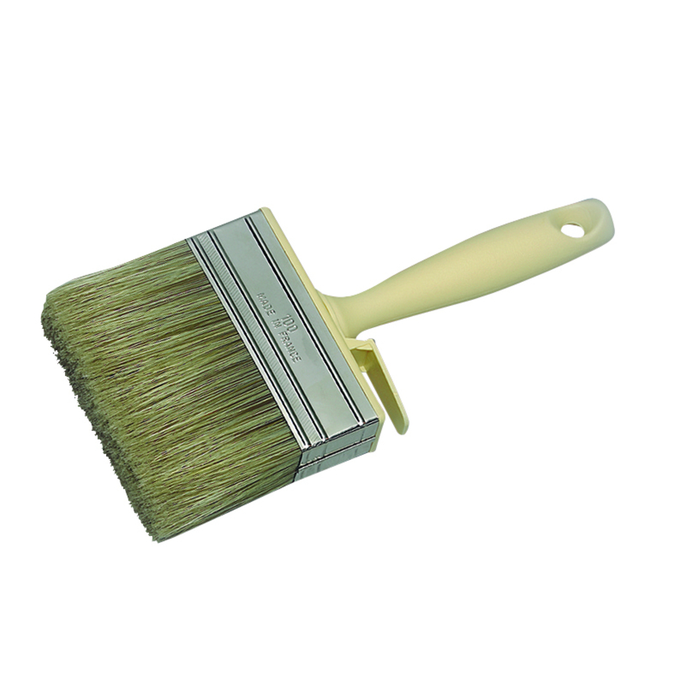 Brosse rectangulaire spécial traitement des bois 100 mm - NESPOLI - 2312100