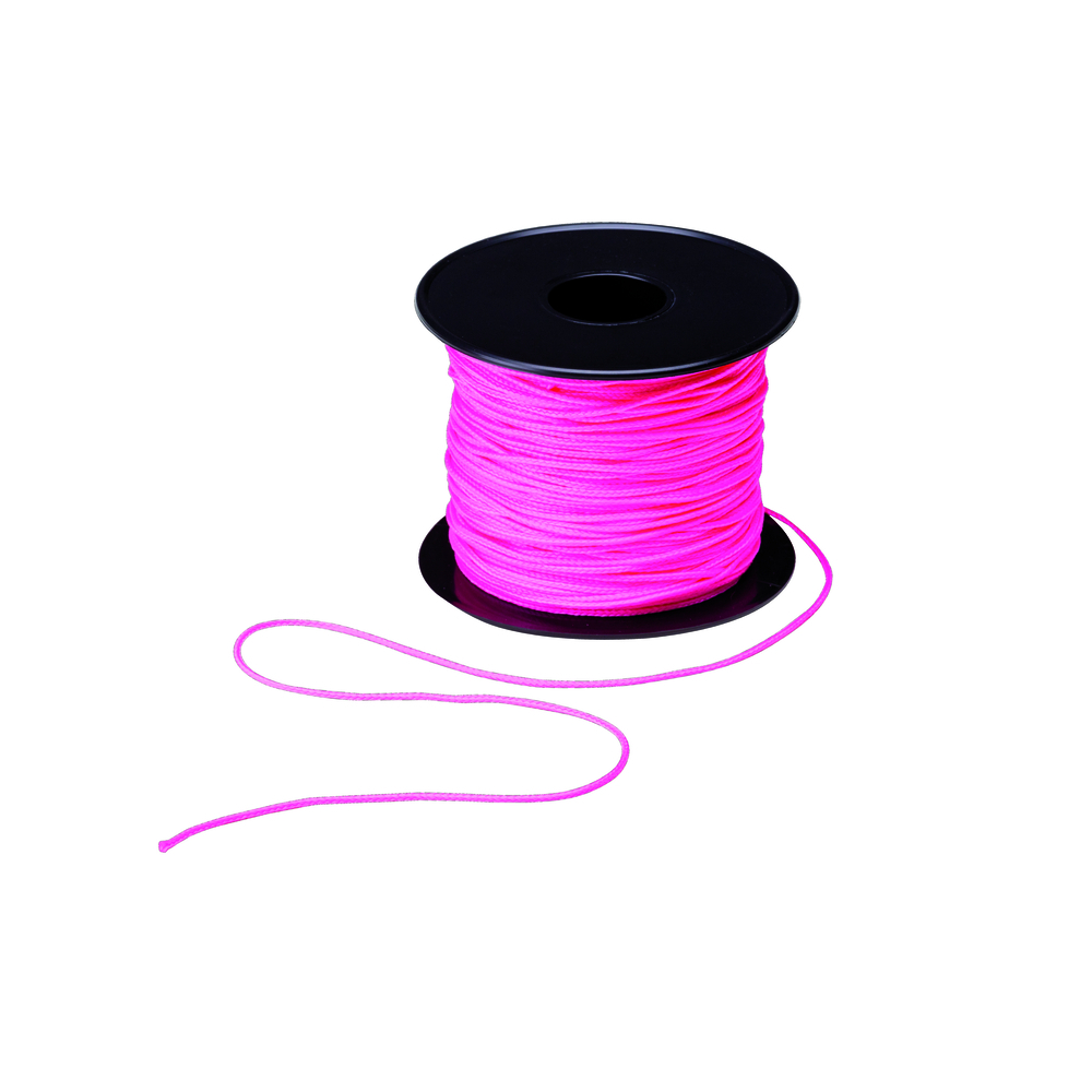 Cordeau rose fluo de 100m - NESPOLI - 288691