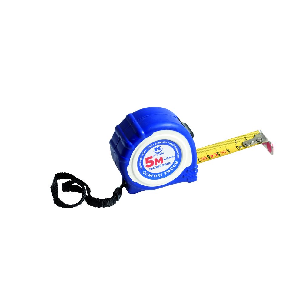 Mètre ruban bi-matière 5m - NESPOLI - 31070 5M