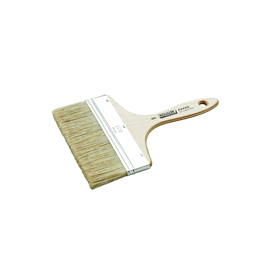 Spalter 5* n°100 pour peinture phases solvantées manche bois - ROULOR - 386410