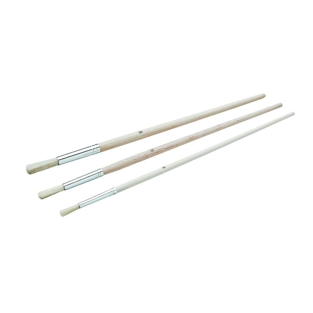 Sachet de 3 brosses à tableaux rondes supérieures - NESPOLI - 397200