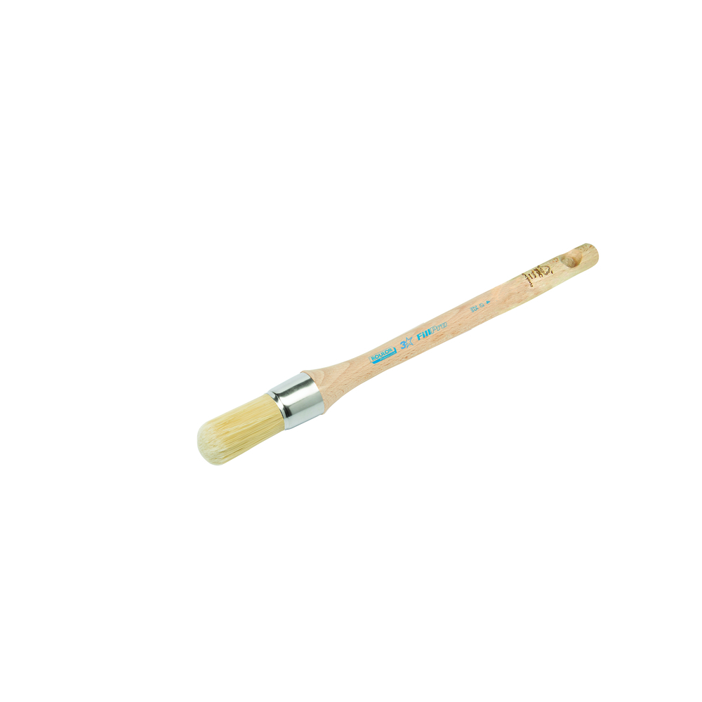 Brosse 3* pouce n°4 pour peinture phases aqueuses - ROULOR - 415725