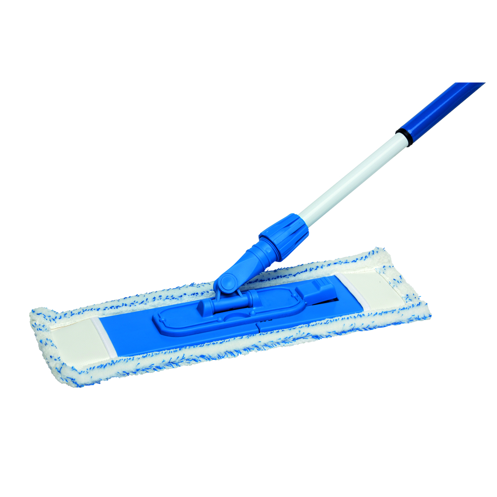 Balai rasant microfibre manche télescopique - NESPOLI - 46030