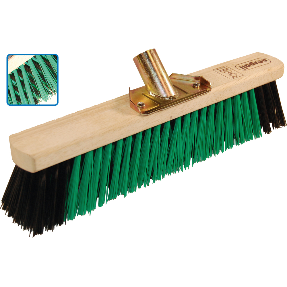 Balai cantonnier 40 cm semelle bois FSC - NESPOLI - 46135