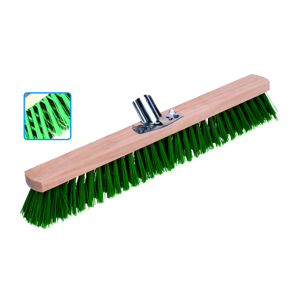 Balai cantonnier 60 cm semelle bois FSC - NESPOLI - 46139