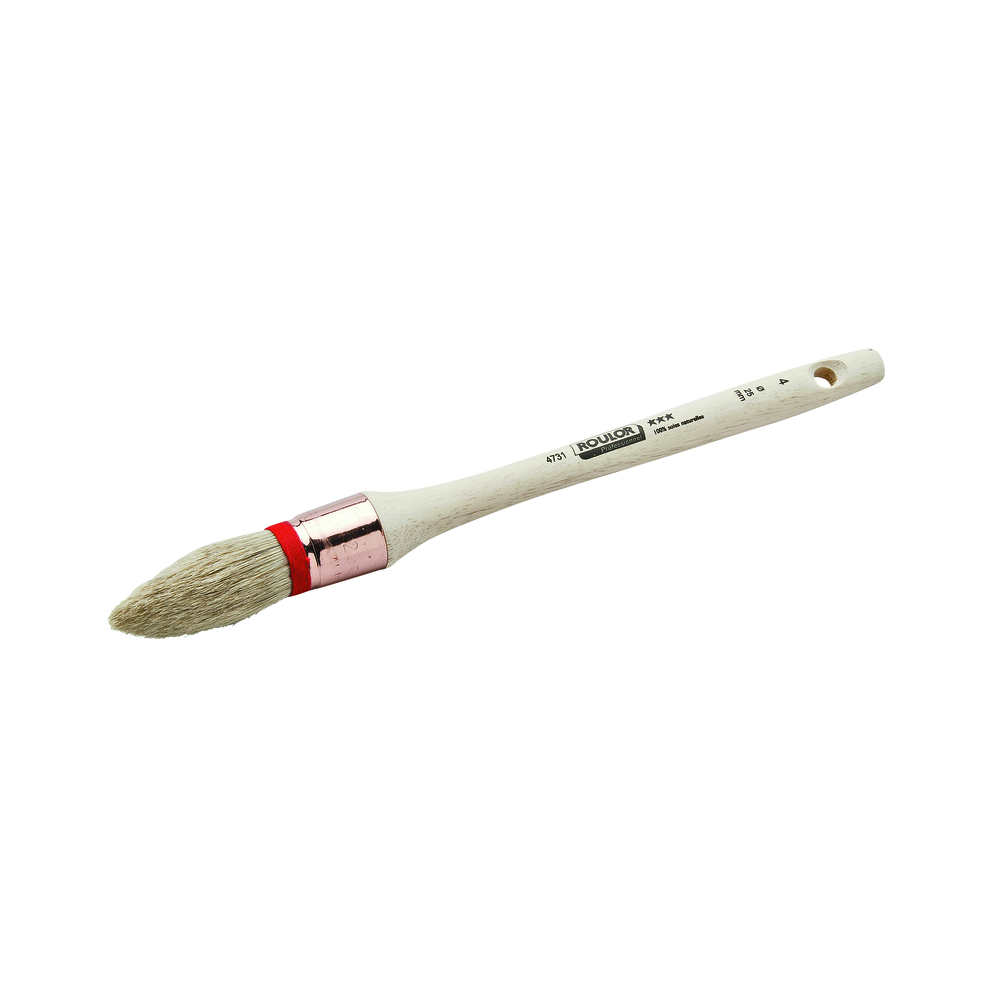 Brosse 3* à réchampir n°6 pour peinture phases solvantées - ROULOR - 473129