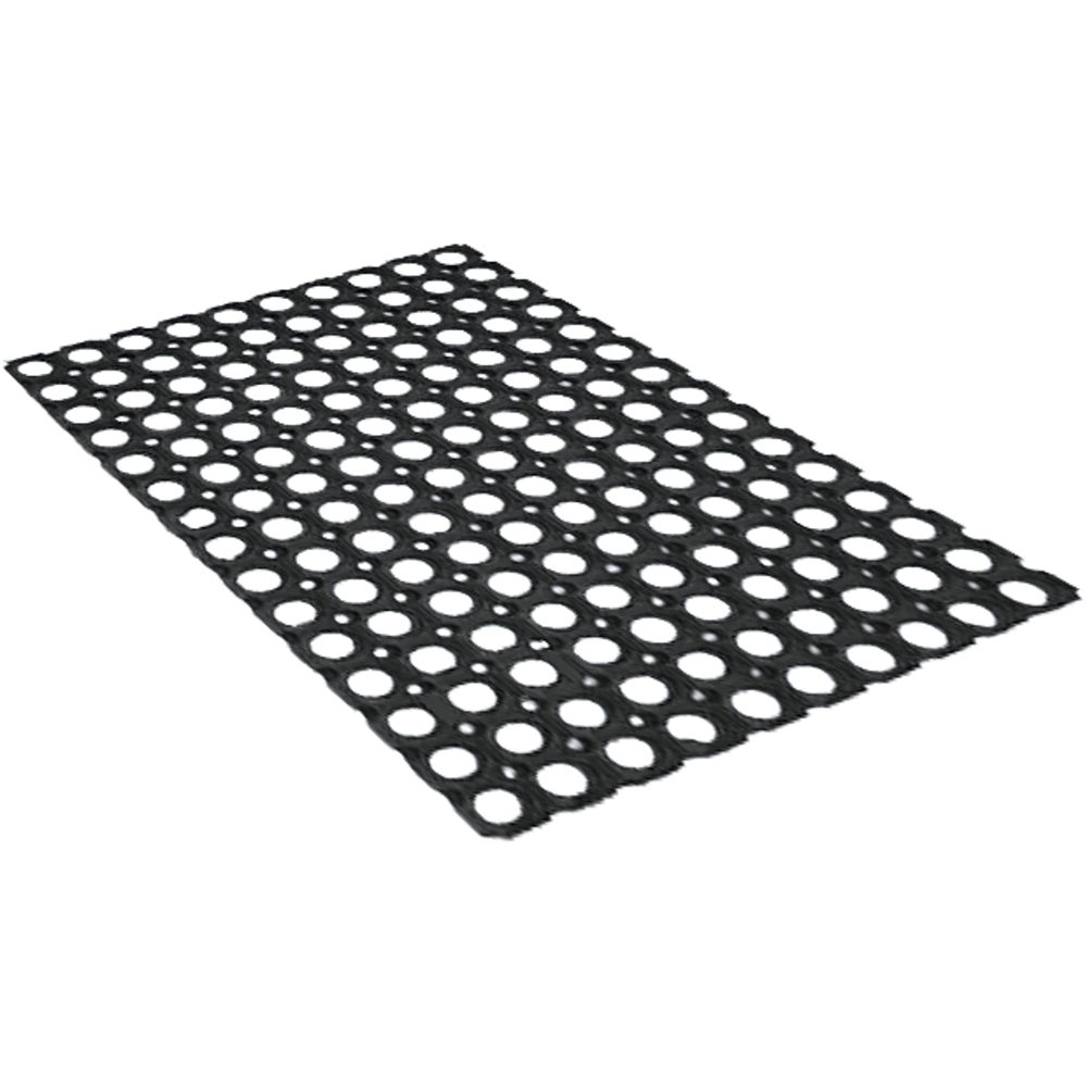 Tapis caillebotis en caoutchouc 100X50cm - NESPOLI - 474018