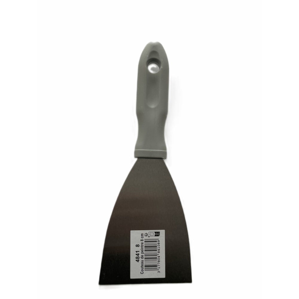 Outillage couteau peintre ECO acier 8 cm manche plastique - NESPOLI - 4841 8