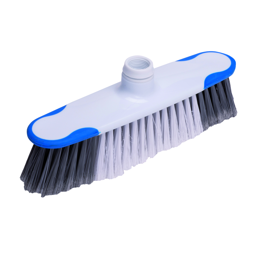 Balai droit bi-matière 27 cm semelle polypropylène - NESPOLI - 491046