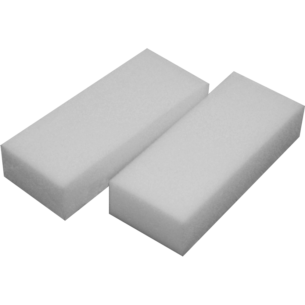 2 Eponges en mousse polyurethane 13 x 5.5 x 3cm - NESPOLI - 491099