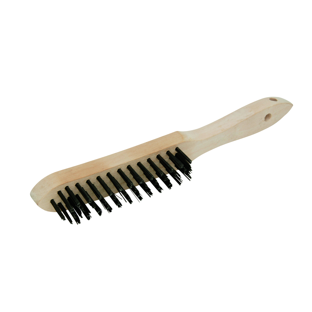 Brosse métallique à manche 4 rangs - NESPOLI - 5252