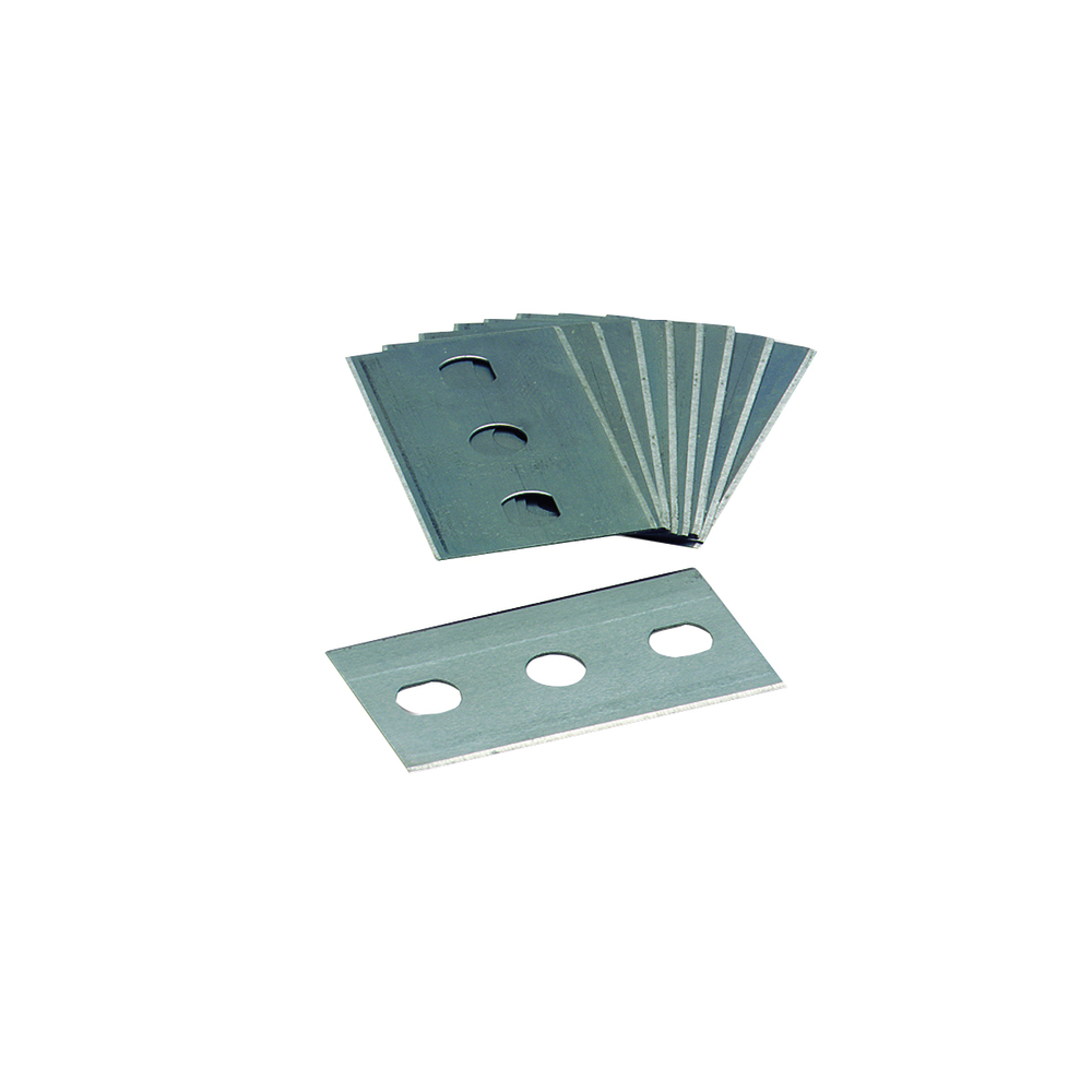 Kit de 10 Lames rectangle pour gratte-vitre 38 mm - NESPOLI - 5473